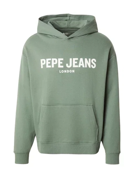 Geacă de blugi Pepe Jeans alb