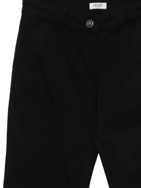 Decupat pantaloni Liu Jo negru