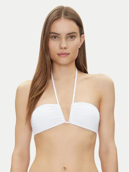LAUREN RALPH LAUREN Bikini felső fehér