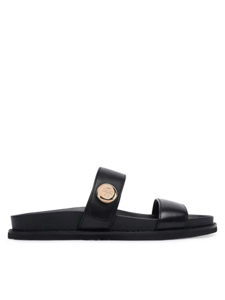 Papuci Tory Burch negru