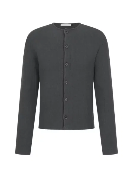 Cardigan Amomento tricotate gri