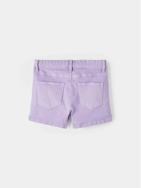 NAME IT Džinsiniai šortai Nkfrose violetinė