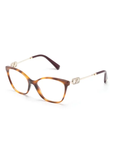 Saulės akiniai Valentino Eyewear ruda