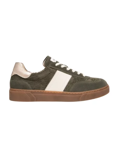 Sneakersy Nerogiardini zamszowe zielone