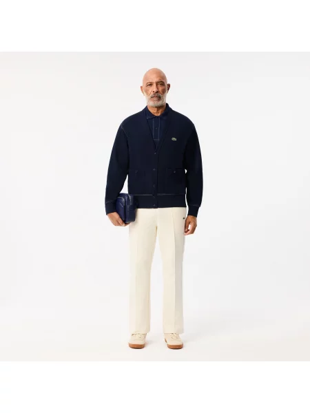 Классическое поло Lacoste синее