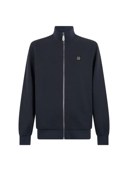 Bluza rozpinana Philipp Plein niebieska
