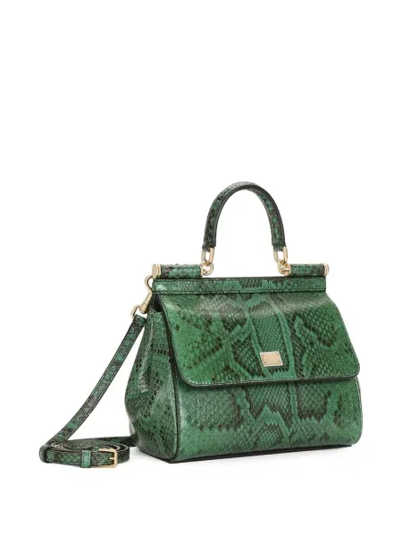 Geantă Dolce & Gabbana Sicily verde
