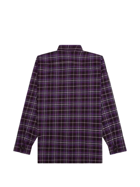 Cămașă Givenchy în carouri cu imagine violet