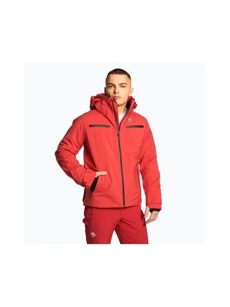 Горнолыжная куртка Descente красная