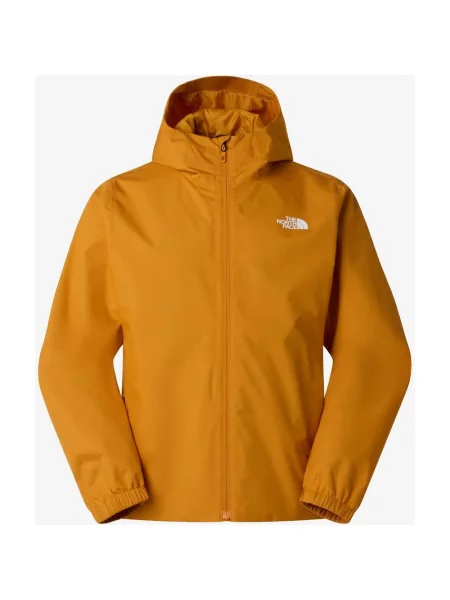 Kurtka z kapturem The North Face Quest Mono S pomarańczowa