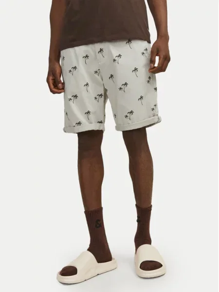 Jack & Jones Szorty materiałowe Bowie beżowy