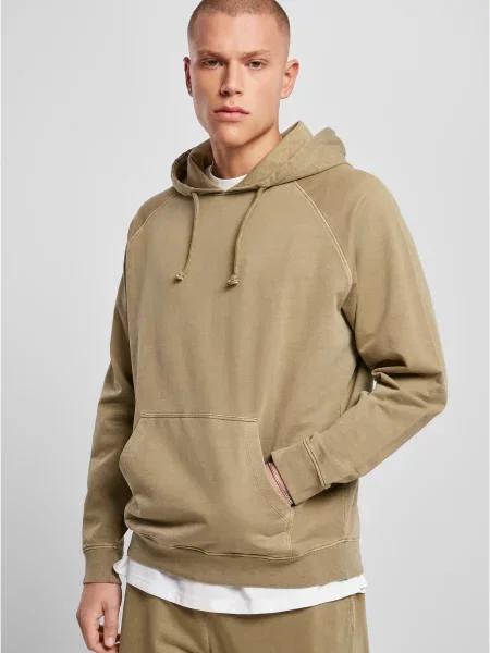 Hoodie Urban Classics s kapuco bela