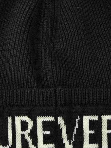 Căciulă Versace Jeans Couture cu autograf negru