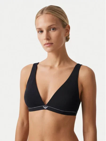 Podprsenka Bralette Emporio Armani Underwear černá