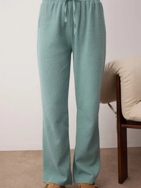 Trendyol Pijama mentă verde