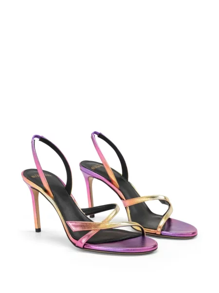Sandale Alexandre Birman din piele cu gradient galben