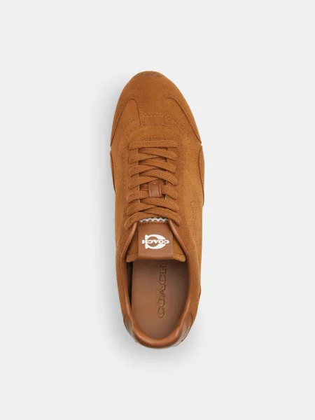 Sneakerși Coach maro