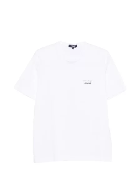 Tricou Comme Des Garçons Homme cu imagine alb