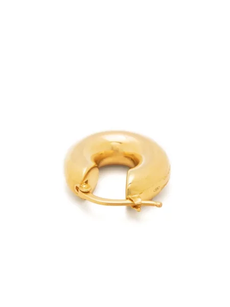 Náušnice Jil Sander zlaté