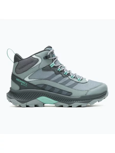 Buty trekkingowe Merrell Speed Strike 2 Mid GORE-TEX zielone miętowe 36 szare