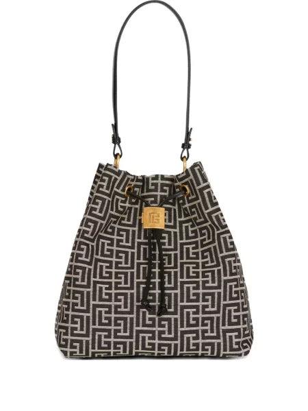 Rucsac Balmain din jacard negru