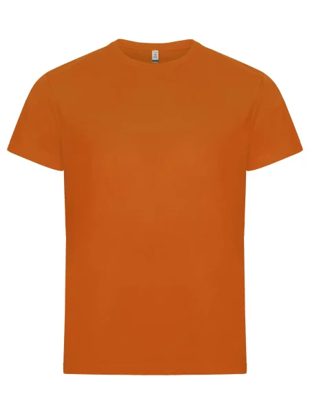 Clique Classic OC-T koszulka z bawełny organicznej – orange pomarańczowa