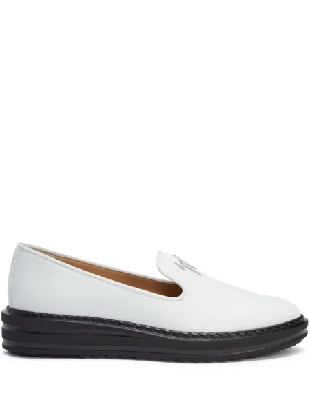 Pantofi loafer Giuseppe Zanotti alb