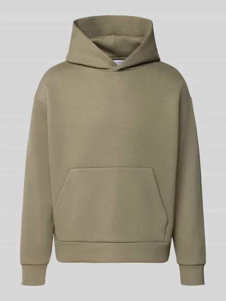 Bluza z kapturem o kroju relaxed fit z domieszką bawełny model Barron' Jack & Jones
