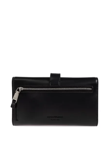 Презрамки чанта с верига Emporio Armani черно