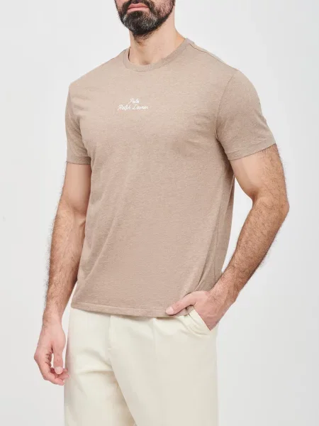 Футболка Polo Ralph Lauren бежева