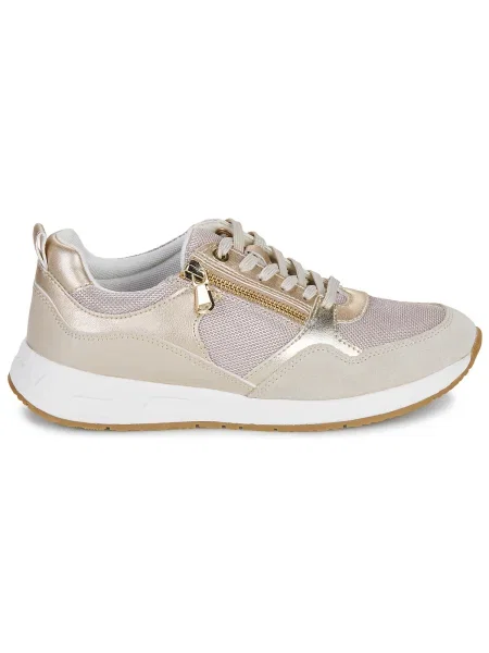 Sneakerși Geox auriu