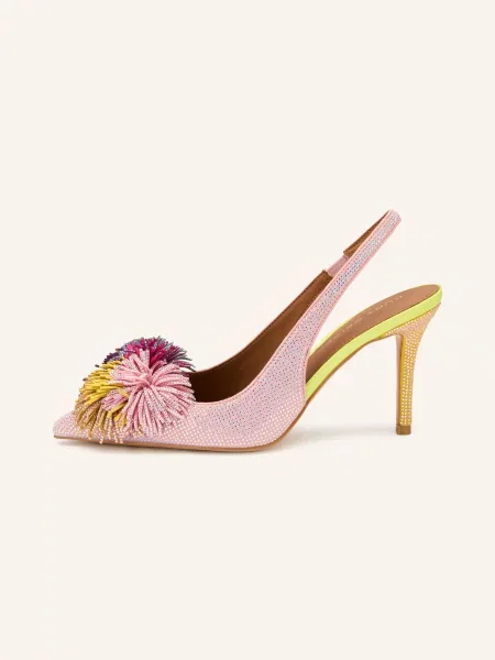 Kurt Geiger Lodičky S růžová / stříbrná / tmavě žlutá