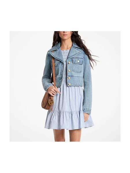 Geacă Michael Michael Kors albastru