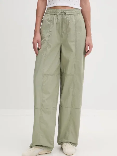 HUGO Blue pantaloni parașută pentru femei din albastru