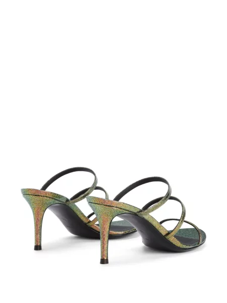 Sandale Giuseppe Zanotti din piele verde