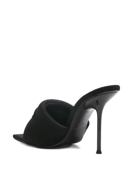 Papuci tip mules Alexander Wang negru