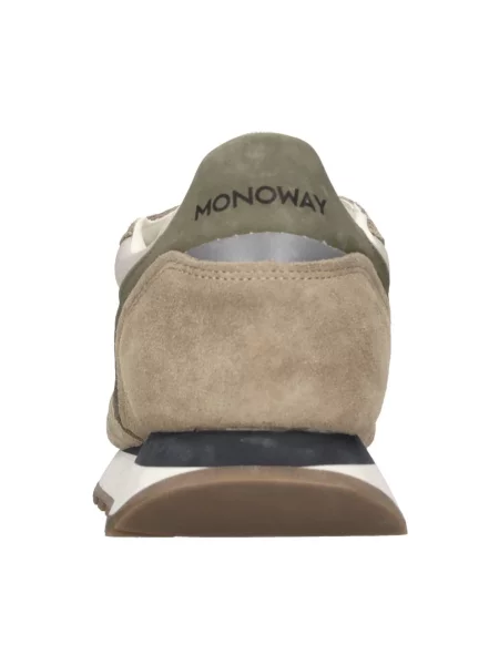 Sneakersy Monoway skórzane beżowe