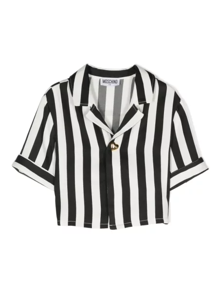 Bluzka dziecięca Moschino czarna