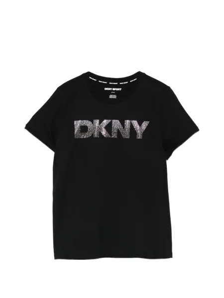 Stras tricou Dkny negru