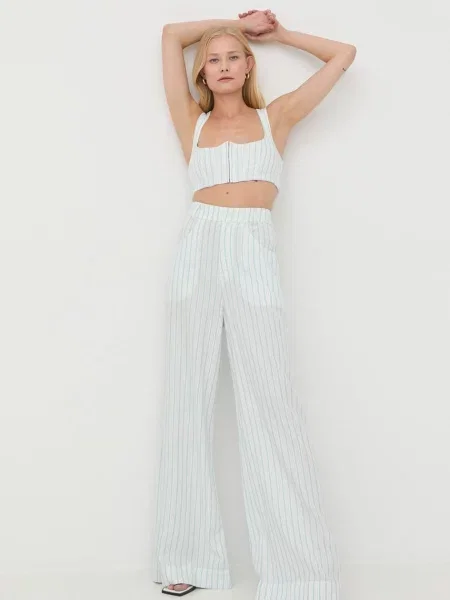 Панталони For Love & Lemons синьо