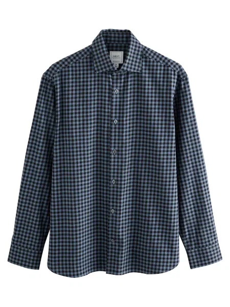 Next Košile safírová černá