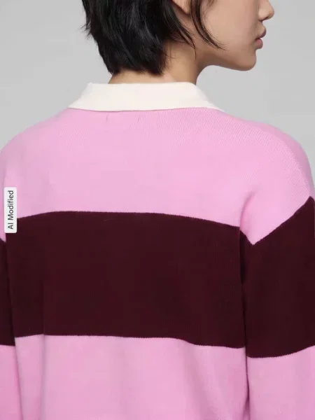 Sweter z kołnierzykiem polo Jake*s Casual