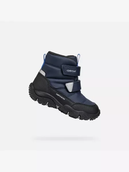 Cizme de zăpadă Geox B Baltic Boy B Abx M Bleumarin negru