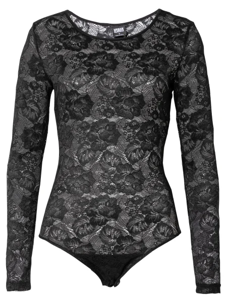 Lung tricou Urban Classics negru
