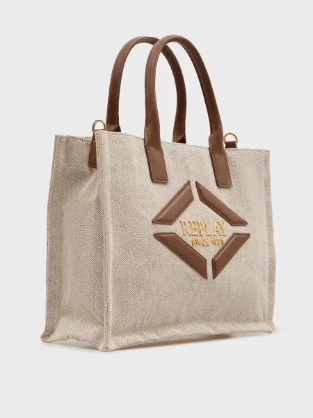 Сумка Replay бежева