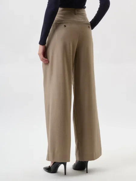 Брюки Weekend Max Mara бежевые