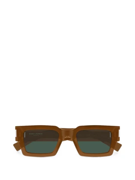Слънчеви очила Saint Laurent Eyewear кафяво