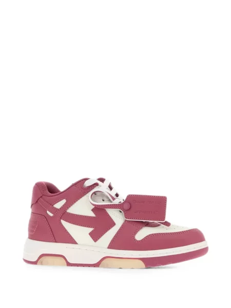 Sneakerși Off-white business alb
