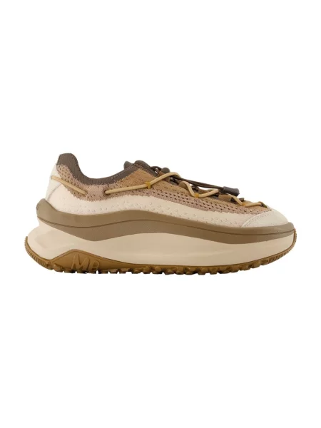 Sneakersy Moon Boot skórzane brązowe
