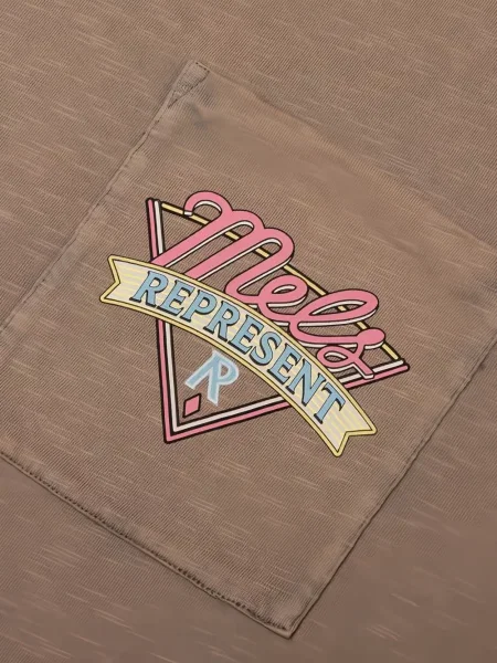 Tricou Represent maro